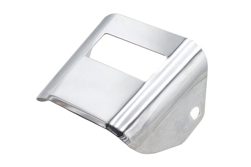 V-Twin Chrome Tail Lamp Visor Smooth - 42-0216