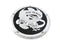 V-Twin Eagle Spirit Derby Cover Black - 42-0225