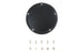 V-Twin M8 Flat Black 5-Hole Smooth Derby Cover - 42-0231