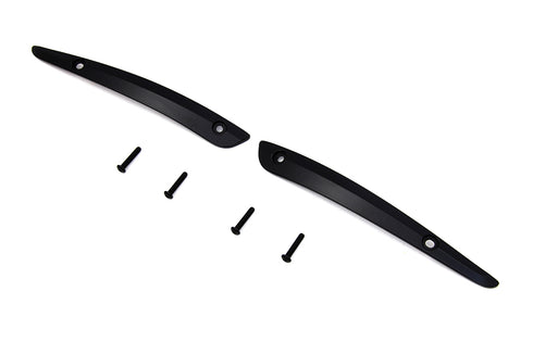 V-Twin Black Split Windshield Trim Set - 42-0235