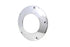 V-Twin Chrome 5-Hole C-Thru Derby Cover - 42-0240