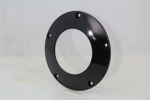 V-Twin Black 5-Hole C-Thru Derby Cover - 42-0241
