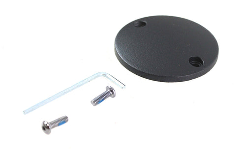 V-Twin M8 Ignition System Cover Smooth Wrinkle Black - 42-0246