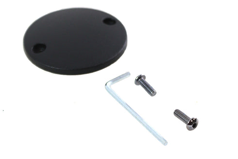 V-Twin M8 Ignition System Cover Smooth Wrinkle Black - 42-0246