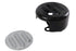 V-Twin 3 Slot Round Horn Cover Black - 42-0247