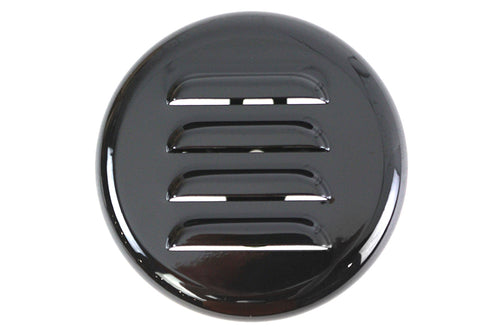 V-Twin Black Louvered Horn Cover - 42-0248