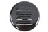 V-Twin Black Louvered Horn Cover - 42-0248