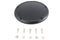 V-Twin Matte Black 5 Hole Domed Derby Cover - 42-0249