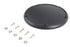 V-Twin Matte Black 5 Hole Domed Derby Cover - 42-0249