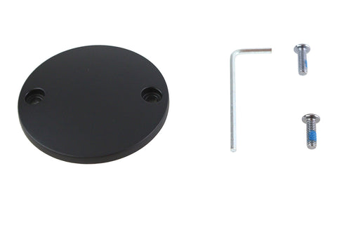 V-Twin M8 Ignition System Cover Domed Matte Black - 42-0258