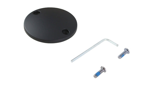 V-Twin M8 Ignition System Cover Domed Matte Black - 42-0258