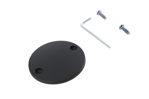 V-Twin M8 Ignition System Cover Domed Matte Black - 42-0258