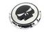 V-Twin Chrome 6 Hole Skull Derby Cover - 42-0265
