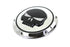 V-Twin Chrome 6 Hole Skull Derby Cover - 42-0265