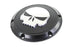 V-Twin Black 6 Hole Skull Derby Cover - 42-0266