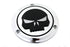 V-Twin Chrome 3 Hole Skull Derby Cover - 42-0267