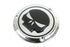 V-Twin Chrome 3 Hole Skull Derby Cover - 42-0267