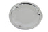 V-Twin Chrome 3 Hole Skull Derby Cover - 42-0267