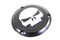 V-Twin Black 3 Hole Skull Derby Cover - 42-0268