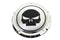 V-Twin Chrome 5 Hole Skull Derby Cover - 42-0269