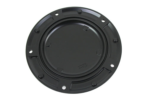 V-Twin Black 5 Hole Skull Derby Cover - 42-0270
