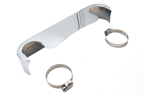 V-Twin Lower Triple Tree Cover Chrome - 42-0342