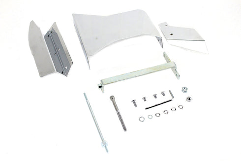 V-Twin Starter Cover Chrome 3-Piece - 42-0349
