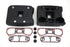 V-Twin Black Rocker Box Cover Set - 42-0355