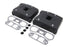 V-Twin Black Rocker Box Cover Set - 42-0355