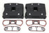V-Twin Black Rocker Box Cover Set - 42-0356
