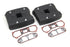 V-Twin Black Rocker Box Cover Set - 42-0356