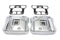 V-Twin Rocker Box Cover Kit Chrome - 42-0364