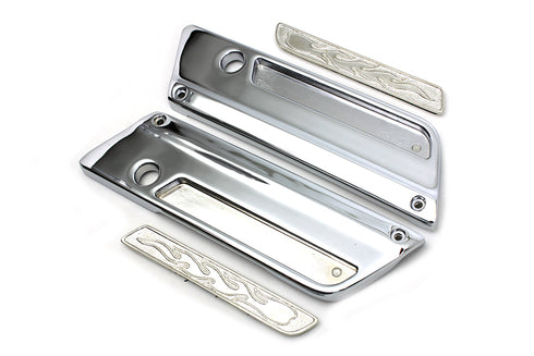 V-Twin Saddlebag Latch Cover Set - 42-0365