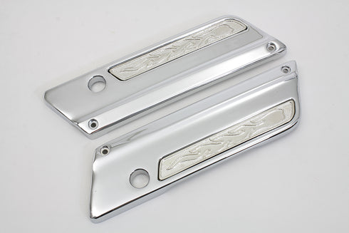 V-Twin Saddlebag Latch Cover Set - 42-0365