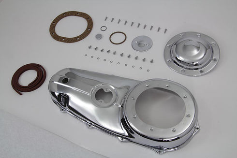 V-Twin Replica Outer Primary Cover Chrome Kit - 42-0385