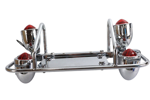 V-Twin Chrome Dresser Light Bar - 42-0421