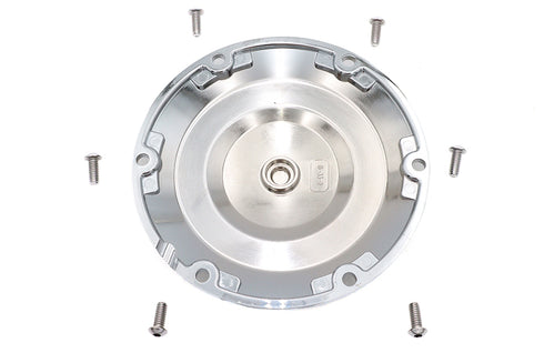 V-Twin Chrome 6-Hole Flame Derby Cover - 42-0468