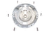 V-Twin Chrome 6-Hole Flame Derby Cover - 42-0468