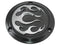 V-Twin Black 3-Hole Flame Derby Cover - 42-0471