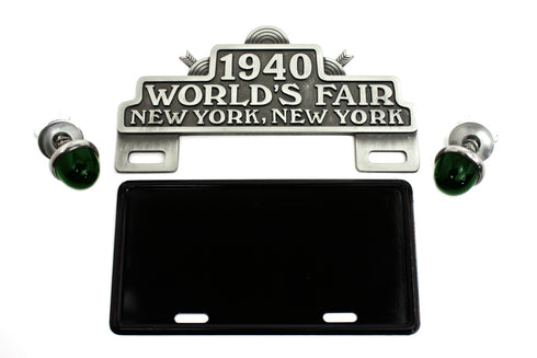 V-Twin World's Fair License Plate Topper Kit - 42-0479