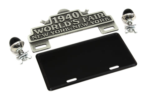V-Twin World's Fair License Plate Topper Kit - 42-0479