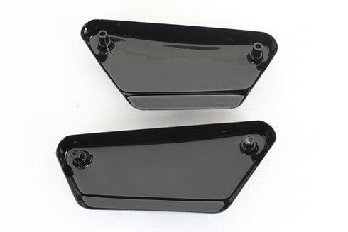 V-Twin Frame Side Cover Set Black - 42-0483