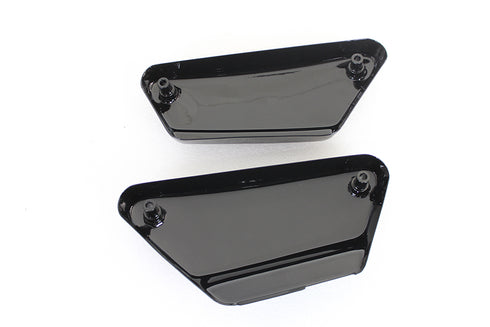 V-Twin Frame Side Cover Set Black - 42-0483