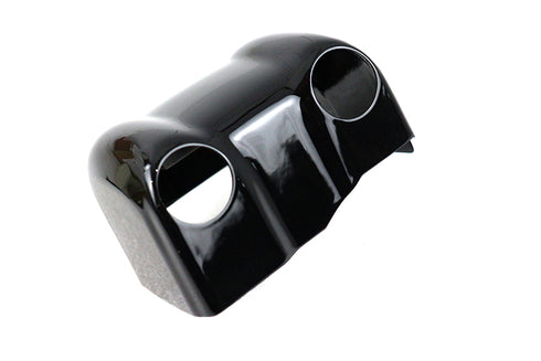 V-Twin Coil Cover Black Smooth - 42-0491