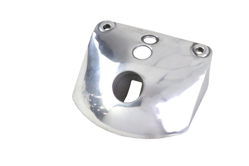 V-Twin XLCH Headlamp Mount Polished Cast Aluminum - 42-0493