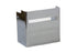 V-Twin Chrome Battery Side Cover with Single Slot View Hole - 42-0505