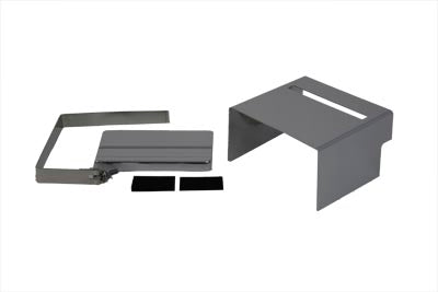 V-Twin Chrome Slotted Battery Cover Kit - 42-0542