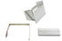 V-Twin Chrome Square Battery Cover Kit - 42-0543