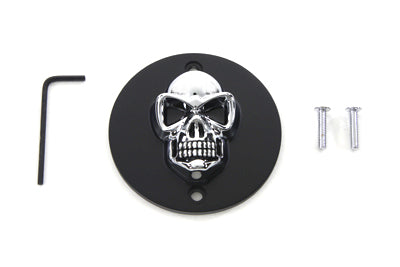 V-Twin Black Skull Style Point Cover - 42-0561