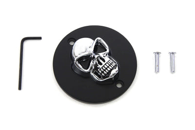 V-Twin Black Skull Style Point Cover - 42-0561
